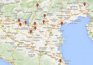 Mappa Triveneto