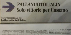 2015.02.21 Gazzetta dell'Adda