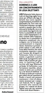 2017.01.14 Il Cittadino di Lodi